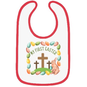 Discover My First Easter Bibs