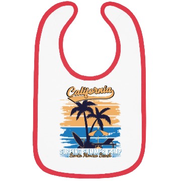 Discover California Surfing Summer Camp Bibs