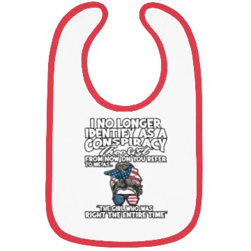 Discover Conspiracy Theorist Theory Science Fiction Bibs