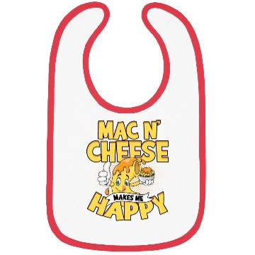 Discover Mac N' Cheese Taster Pasta Food Macaroni Bibs