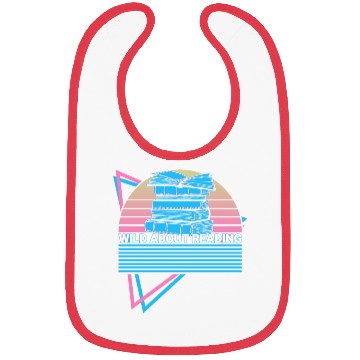 Discover Funny Book Reader Bookworm Bibs