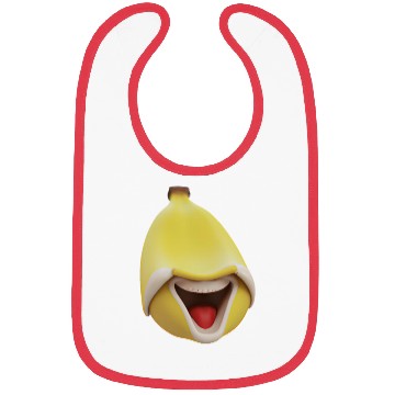 Discover Funny banana laughs Bibs