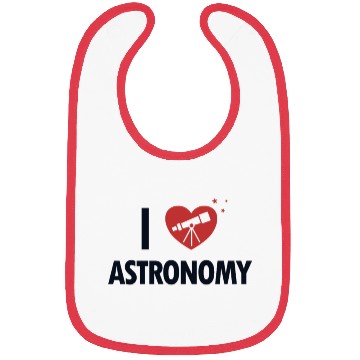 Discover I love Astronomy Cosmologist Astrophysicist Bibs