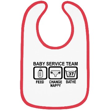 Discover Baby Service Team Bibs