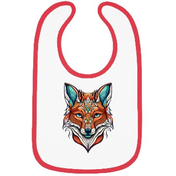 Discover Fox Face Bibs
