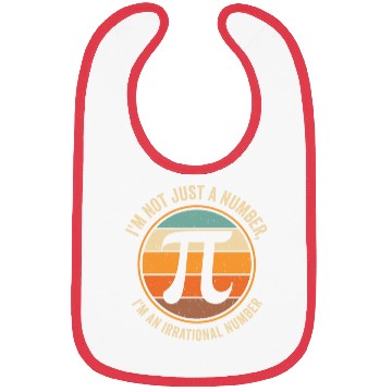 Discover Pi Day Retro Mathematics Pi Symbol Math Number Bibs