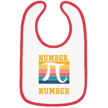 Discover Pi Day Retro Mathematics Pi Symbol Math Number Bibs