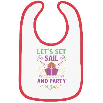 Discover Mardi Gras Cruise Ship Carnival Cruising Party Bibs
