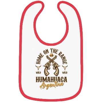 Discover Humahuaca Argentina wild west town Bibs