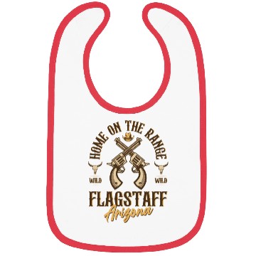 Discover Flagstaff Arizonna wild west town Bibs