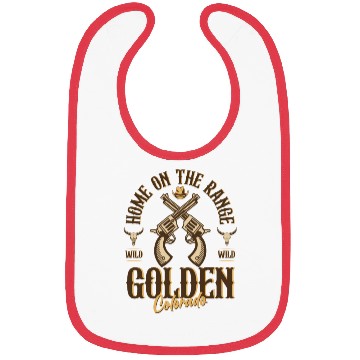 Discover Golden Colorado wild west town Bibs