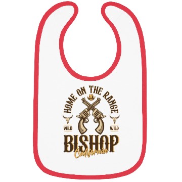Discover Bishop California wild west town Bibs
