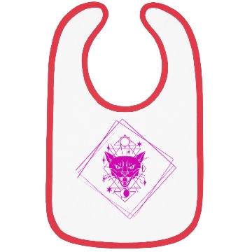 Discover Purple cat Bibs