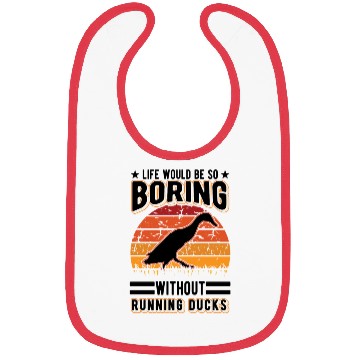 Discover Indian Runner Gift Running Duck Bibs