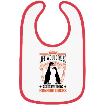 Discover Indian Runner Gift Running Duck Bibs