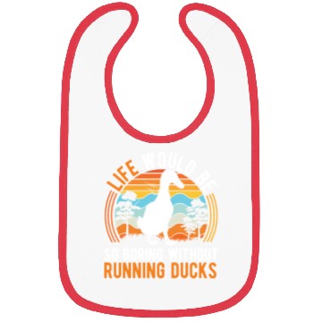 Discover Indian Runner Gift Running Duck Bibs
