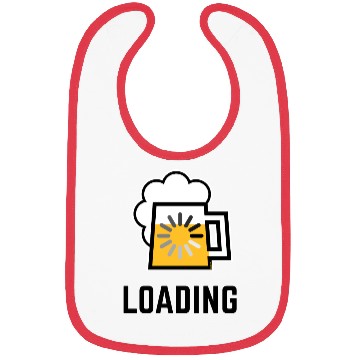 Discover Beer Loading (Drinking In Progress / Positive / |) Bibs