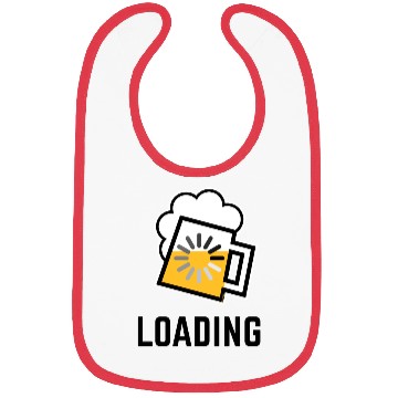 Discover Beer Loading (Drinking In Progress / Positive / /) Bibs