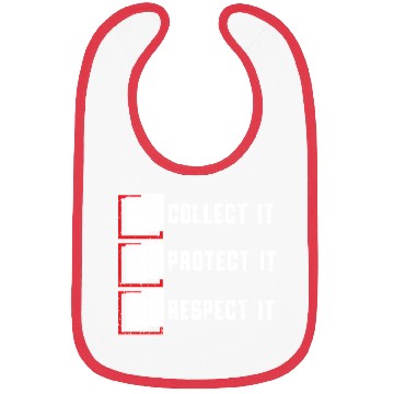 Discover Collect It - Protect It - Respect It TCG Bibs