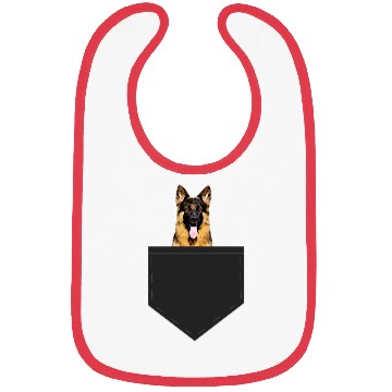 Discover Pocket German Shepherd Bibs