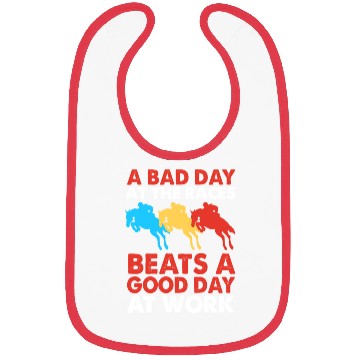 Discover Funny Equestrian Horse Riding Show Jumping Bibs