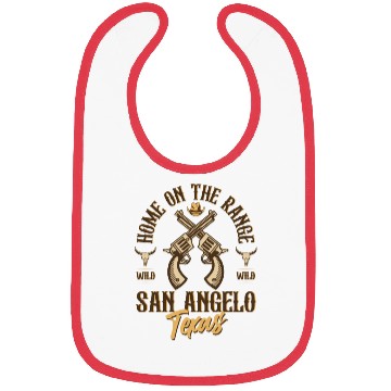 Discover San Angelo Texas wild west town Bibs