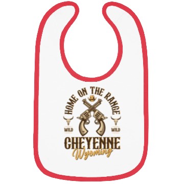 Discover Cheyenne Wyoming wild west town Bibs