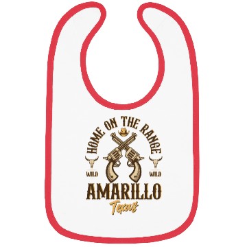 Discover Amarillo Texas wild west town Bibs