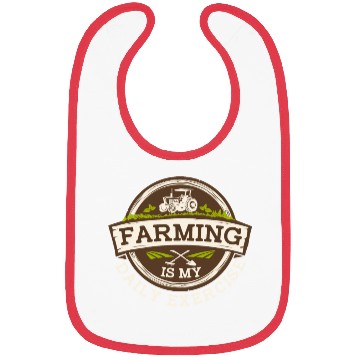 Discover Farming Is My Daily Exercise Agribusiness Bibs