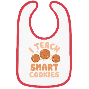 Discover I Teach Smart Cookies Preschool Teacher Bibs