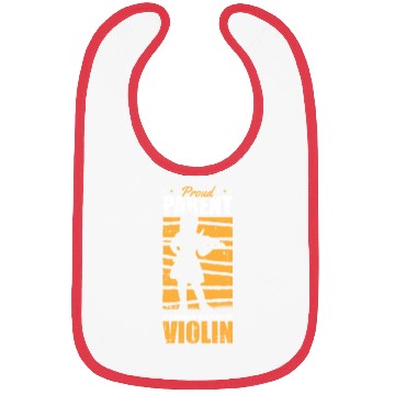 Discover Violin Violinist Parent Bibs