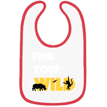 Discover Find Your Wild Bibs