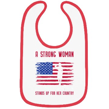 Discover Female Veteran USA Bibs
