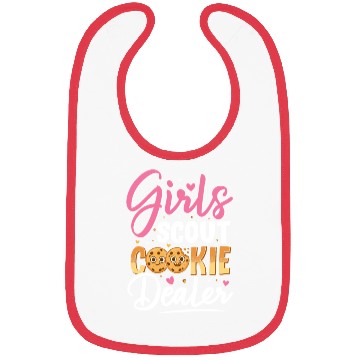 Discover Scout For Girls Cookie Dealer Funny Scouting Famil Bibs