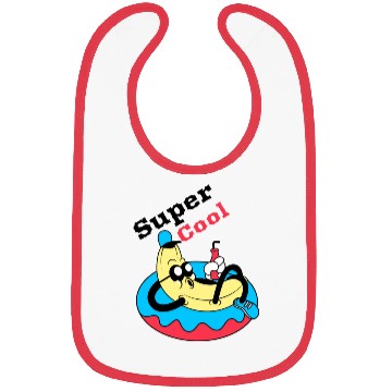Discover Super Cool Banana Bibs