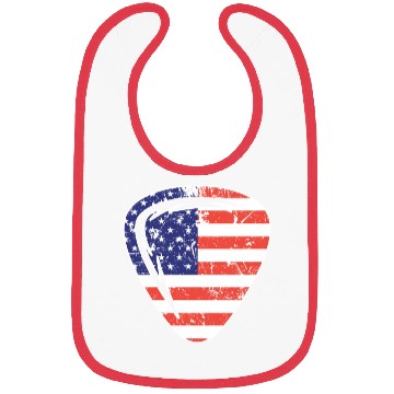 Discover 4th of July US Guitar Plectrum Bibs