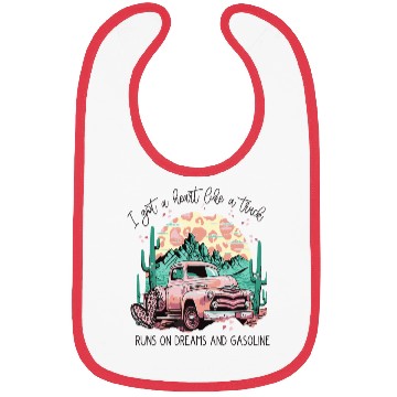 Discover I Got A Heart Like a Truck Bibs