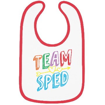 Discover Team Sped Awareness Special Education Teacher Bibs