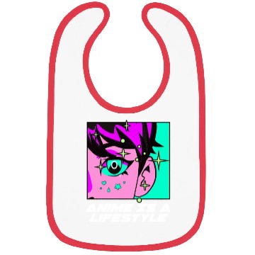 Discover Anime Is a Lifestyle Japanese Kawaii Japan Cute An Bibs