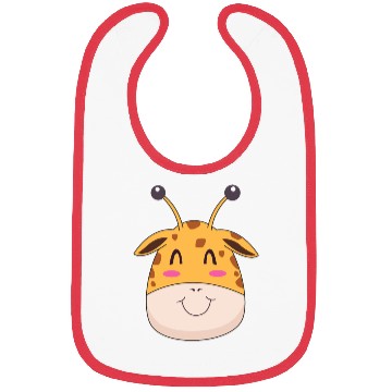 Discover Cute Giraffe Design Bibs