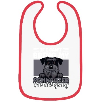 Discover Schnauzer Dad Dog Lover Schnauzer Dog Father Dog Bibs