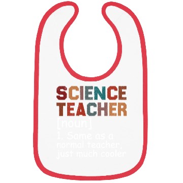 Discover Science Teacher Definition Cool Back To School Bibs