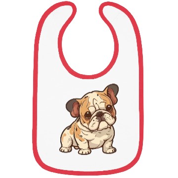 Discover Cute bulldog Bibs