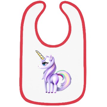 Discover Pretty Unicorn Bibs
