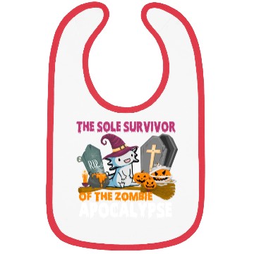 Discover The Sole Survivor Of The Zombie Apocalypse Bibs