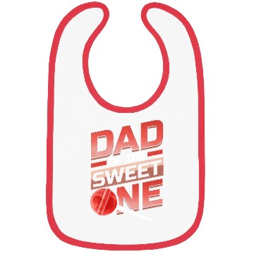 Discover Dad Of The Sweet One Lollipop Bibs