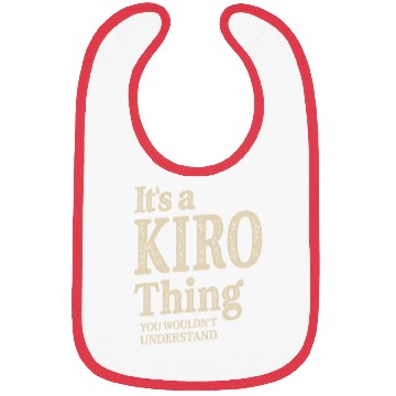 Discover It's a Kiro Thing - Name Kiro Bibs