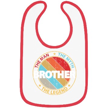 Discover Brother The Man The Myth The Legend Bibs