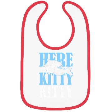 Discover Here Kitty Kitty Kitty Catfish Fisching Bibs