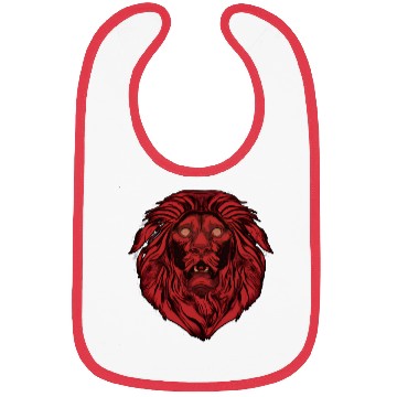 Discover The frightened lion Bibs
